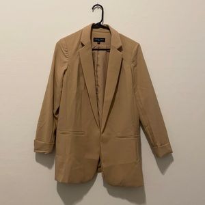 Tan oversized blazer, never worn